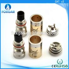 Foxgar Infinite cats atomizer 1:1 clone dry herb dripper magma atomic nucleus origen Cigreen cat ato