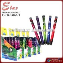 hot 2014 Elax e shisha disposable non rechargeable disposable e shisha with factory price in china m