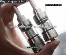 Newest!!! 2013 RainbowHeaven high quality pyrex glass kayfun atomizer for sale
