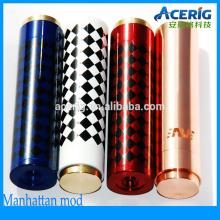 Acerig hot-selling mechanical mod 1:1 clone manhattan mod/ copper manhattan mod/ manhattan mod clone