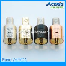 Acerig glod plume veil atomizer rda/ copper plume veil rda/ plume veil rda clone