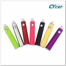 Colorfull 650mah/900ma/1100mah high quality evod battery