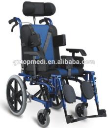 Suitable Children 7-15 years Top Quality Reclining Lightweight Aluminum Manual Children Wheelchair