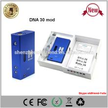 2014 vaporshark High Quality E-Cigarette Evolve Hana Clone Box Newest zna 30 mod clone dna 30 box mo