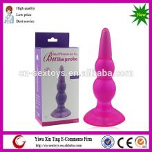 Good Design TPE Material Waterproof Anal  Beads  Toy Anal Plug Adult Novelty for Man and Woman