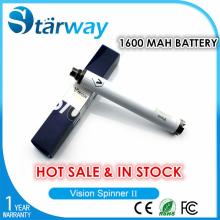wholesale e cig battery vision spinner 2, vision spinner ii, vision spinner 1600mah in stock