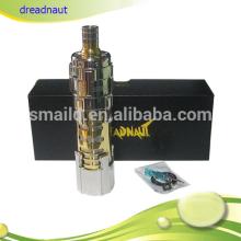 2014 Newest Mechanical Mod 1:1 Clone Dreadnaut Mod 26650 Mod with RBA/RDA Dripping Atomizer