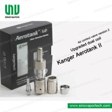 Best quality & price Kanger aerotank v2 atomizer and dual coil wholesale original kangertech aerotan