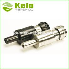 Stainless steel wire drawing airflow control glass tank clone rebuildable atomizer fogger v4 atomize