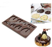 Best seller Egg shaped nonstick food grade  3D   chocolate  silicon egg mold