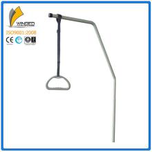 With adjustable strap free standing self help pole