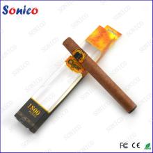 High quality 1800puffs electronic disposable cigar with soft tip