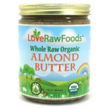 raw organic almond butter