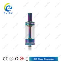 China manufacturer new atomizer 2014 G40 colorful glass atomizer