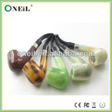 2014 ego-w huge vaporizer e-pipes, automatic 608 e pipe,Jade color electric smoking pipe