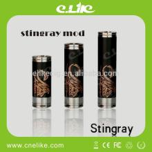 Alibaba high quality product 2014 mechanical e cig stingray mod