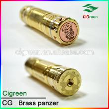 hot and new style mechanical mod ss,brass,black,copper panzer 26650 mod