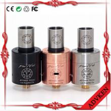 New arrived full mechanical hot sale plume veil rda atomizer with ss copper four posts from advken