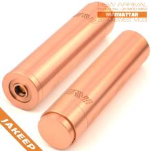 18650 Copper Manhattan Mod 1:1 clone from Jakeep factory hottest e cigarette Manhattan mod mechanica