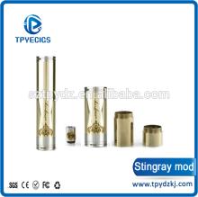 Hottest huge vapor stainless steel mod e cig battery stingray mechanical mod