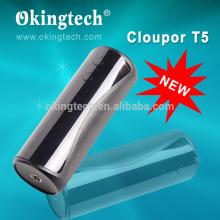 Alibaba express new product 50w mod cloupor t5, variable voltage 3.6V-9.3V best 50w mod box mod ecig
