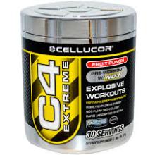 C4 Extreme, Pre-Workout W/no3, Orange, 156 G