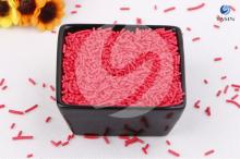 Rose Red Edible Jimmies/Vermicelli sugar sprinkle for Cake Decoration