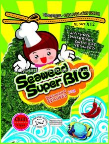 Thai seaweed snack Halal & Vegan flavored seaweed