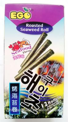 Thai Seaweed Snack Roasted Seaweed Roll Seafood Flavor