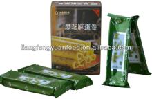 delicious black sesame seed baked biscuit egg roll