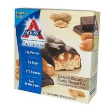 Atkins Advantage Bar Caramel Chocolate Peanut Nougat