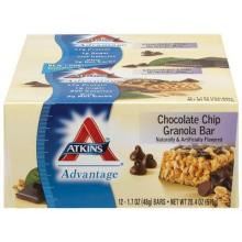 Atkins Advantage Bar Chocolate Chip Granola