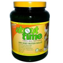 About Time Whey Protein Isolate Birthday Cake