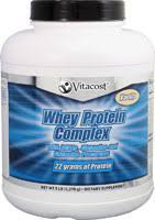 Vitacost Whey Protein Complex Powder with BCAAs Vanilla 5 lbs
