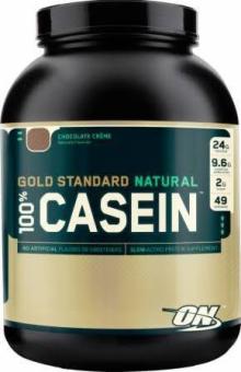 Optimum Nutrition 100% Natural Casein Protein, Chocolate Creme, 4 lb.