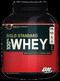 ON ( Optimum   Nutrition ) Gold Standard 100% Whey  Protein , Double Rich Chocolate 5 lb