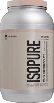 ISO Pure, Isopure, Whey Protein Isolate, Unflavored, 3