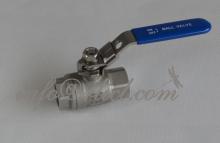 two pieces ball  valve 