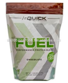 BQuick Nutrition FUEL Chocolate 2lb Bag Protein Powder Blend