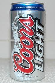 Coors Lite 12oz cans