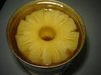 Canned Fruit-Sliced  Pineapple  in  Juice 