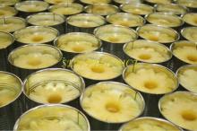 Pineapple in light syrup