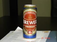 BREWER BEER STRONGEST