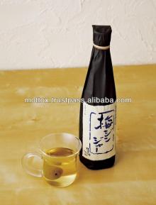 Japanese plum wine, fruit liqueur bottled in Japan