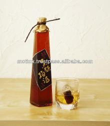 Japanese rice wine, plum wine, alcoholic beverage flavored