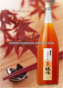Pure and sweet Japanese plum wine like chinese plum wine