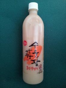 Korean Red Ginseng Rice Wine (Makgeolli)