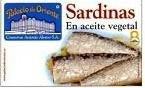 CANNED SARDINE IN VEGETAL OIL