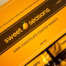 Chocolate Coated Mango