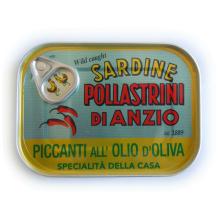 Sardines in spicy olive oil
